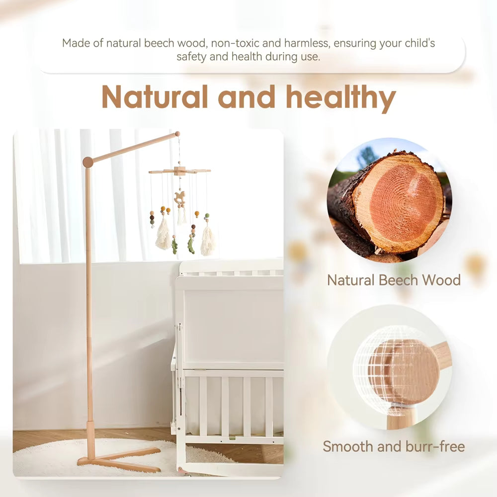 Wonder Shift Wooden Baby Mobile Standing Bracket